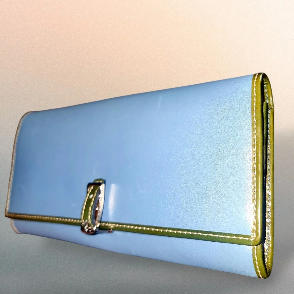 COACH Vintage Polished Calfskin Slim Wallet